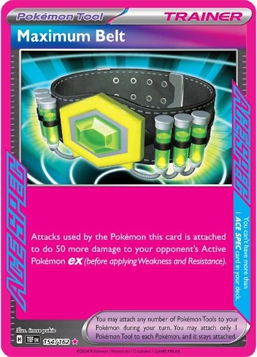 Pokémon TCG - Maximum Belt - 154/162 - Temporal Forces