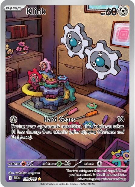 Pokémon TCG - Klink - 139/086 - Black Bolt