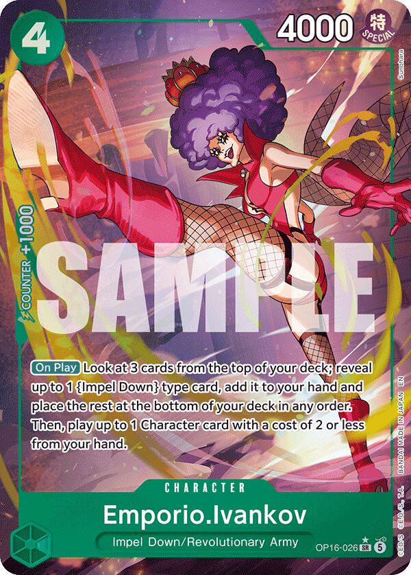 One Piece - Emporio.Ivankov - OP16-026  - The Time of Battle