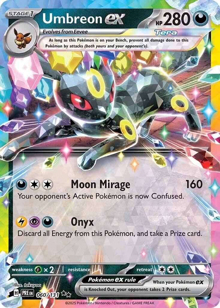 Pokémon TCG - Umbreon ex - 060/131 - Prismatic Evolutions