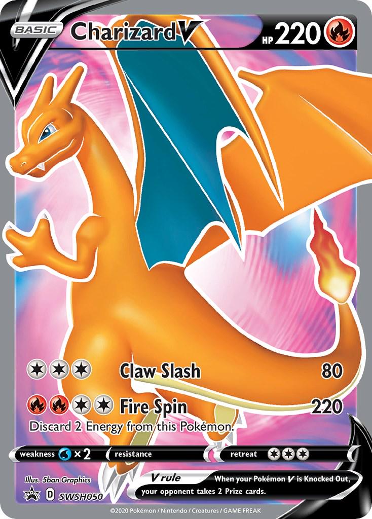 Pokémon TCG - Charizard V - SWSH050 - Promo