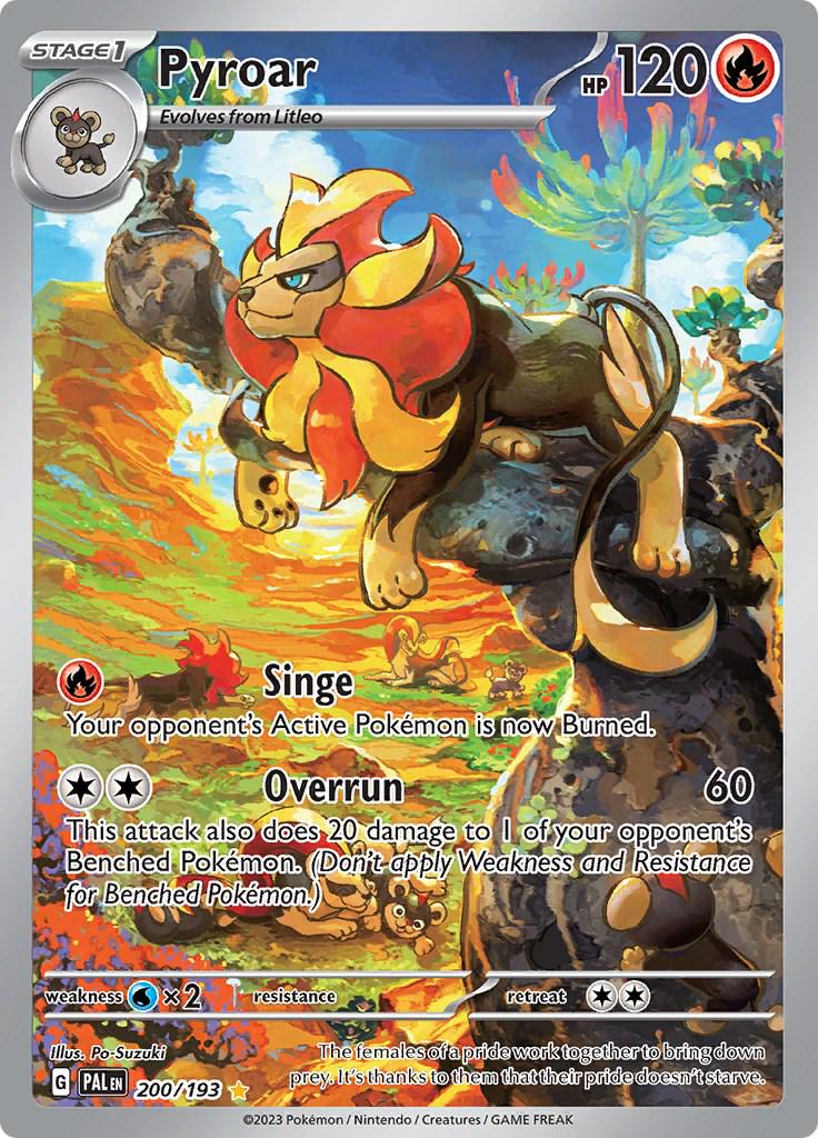 Pokémon TCG - Pyroar - 200/193 - Paldea Evolved