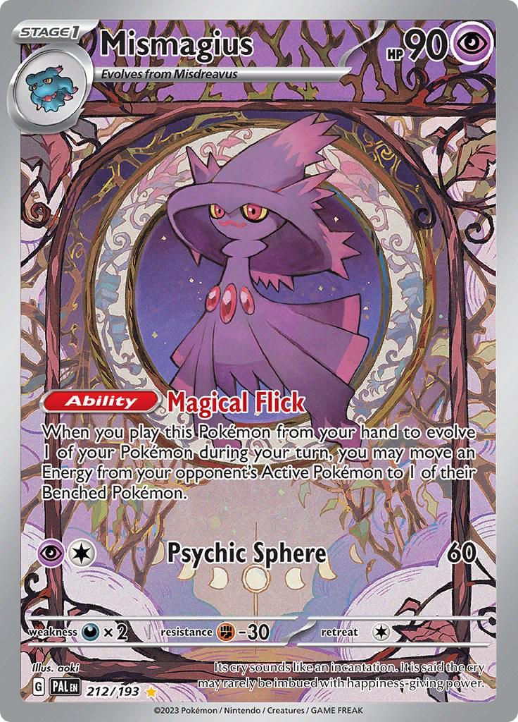 Pokémon TCG - Mismagius- 212/193 - Paldea Evolved