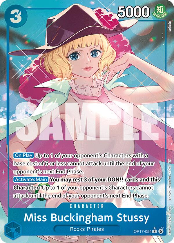One Piece - Miss Buckingham Stussy [Alt Art] - OP17-054  - World's Strongest Warriors