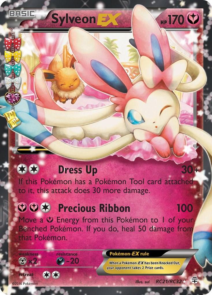 Pokemon TCG - Sylveon EX - RC21/RC32 - Generations