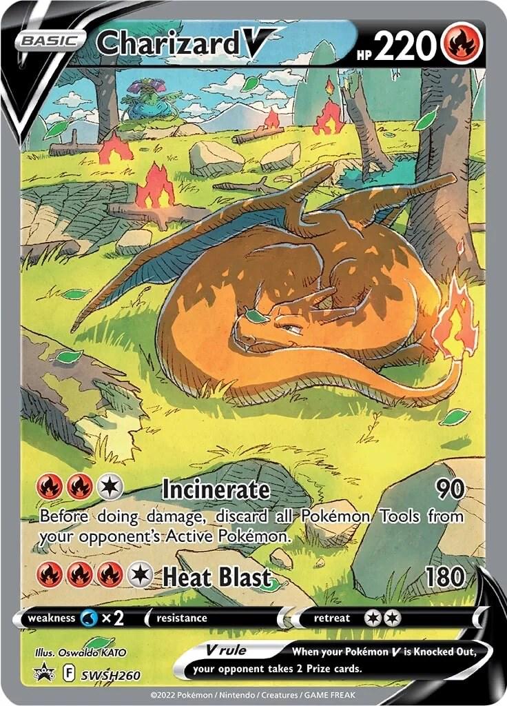 Pokémon TCG - Charizard V - SWSH260 - Pokemon Promo