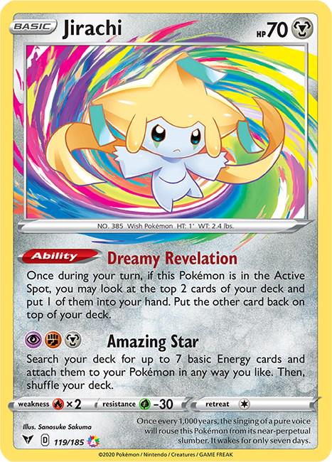 Pokémon TCG - Jirachi - 119/185 - Vivid Voltage