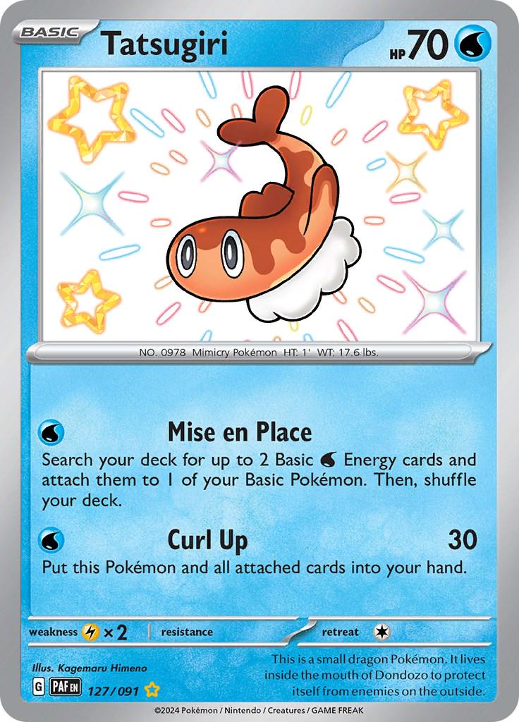Pokémon TCG - Tatsugiri - 127/091 - Paldean Fates