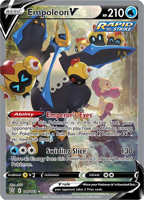 Pokémon TCG - Empoleon V - 146/163 - Battle Styles