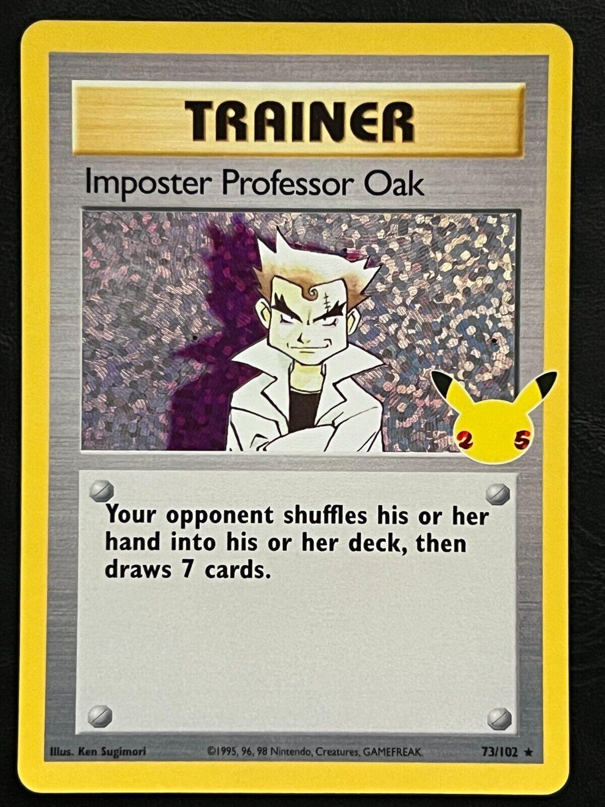 Pokémon TCG - Imposter Professor Oak - 73/102 - Celebrations