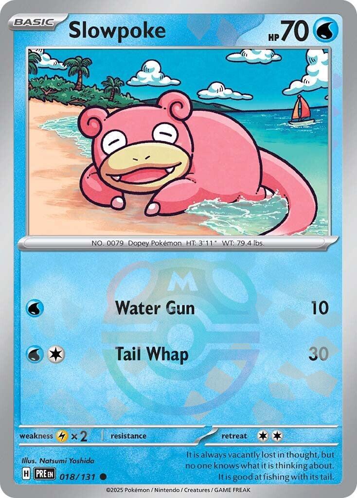 Pokémon TCG - Slowpoke[MB] - 018/131 - Prismatic Evolutions