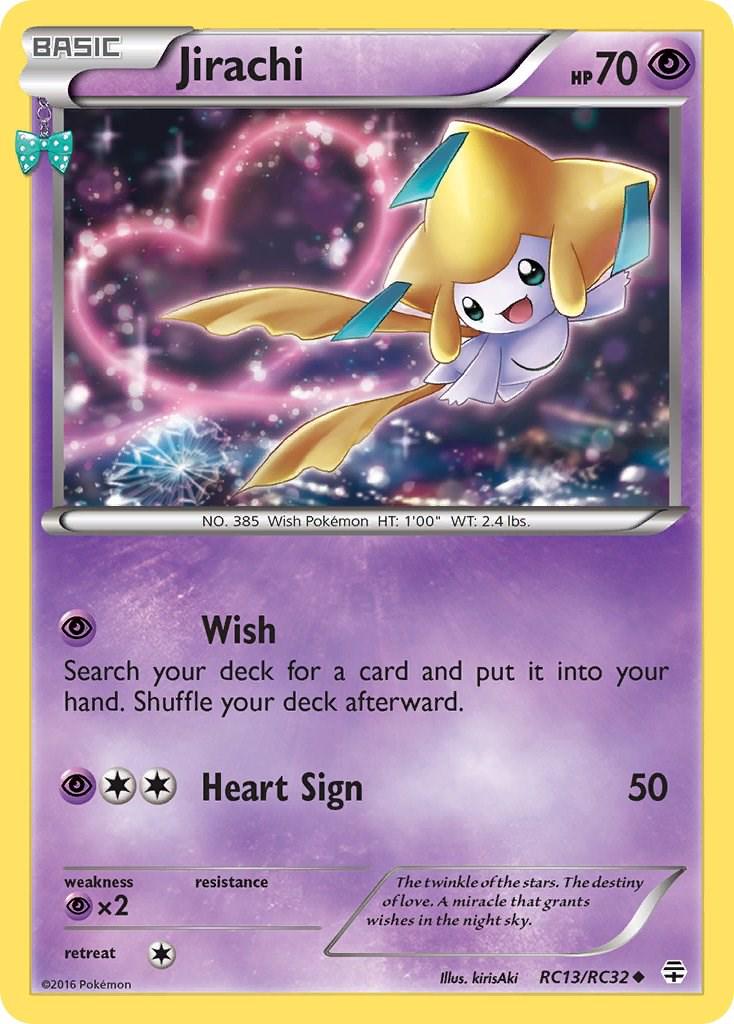 Pokemon TCG - Jirachi - RC13/RC32 - Generations