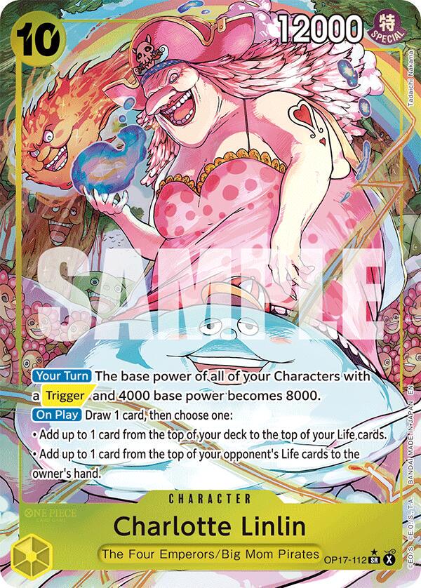One Piece - Charlotte Linlin [Alt Art] - OP17-112- World's Strongest Warriors