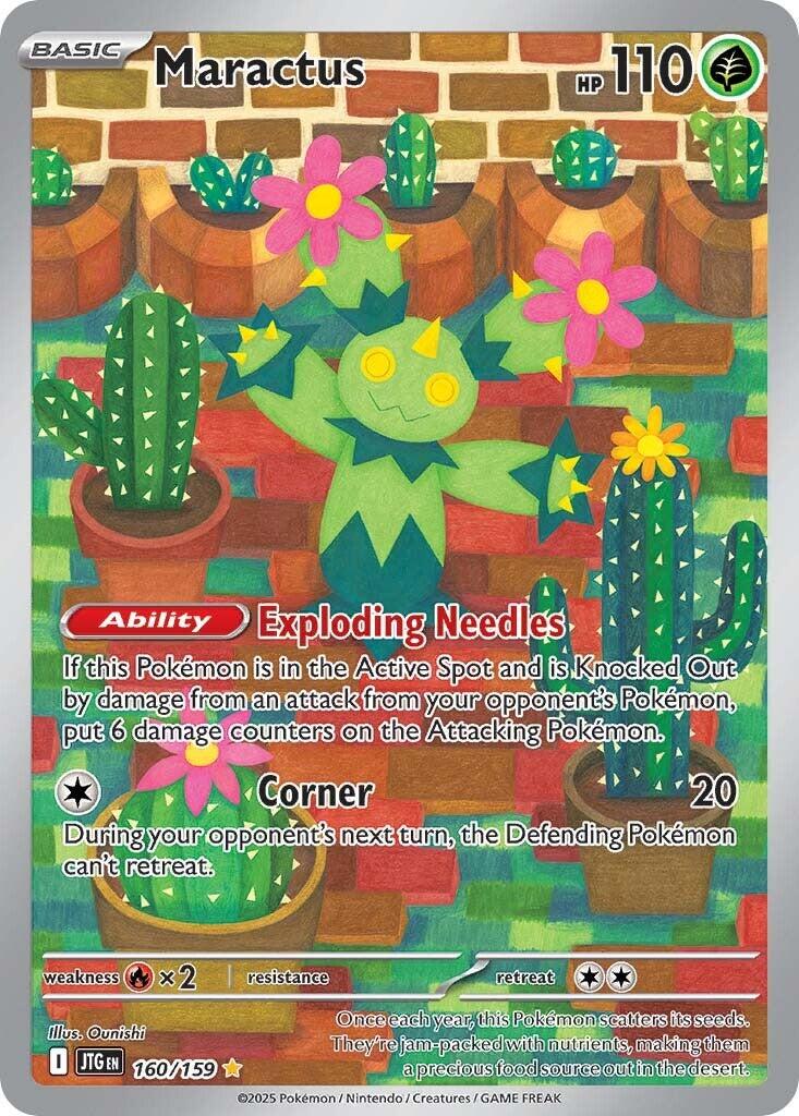 Pokémon TCG - Maractus - 160/159 - Journey Together
