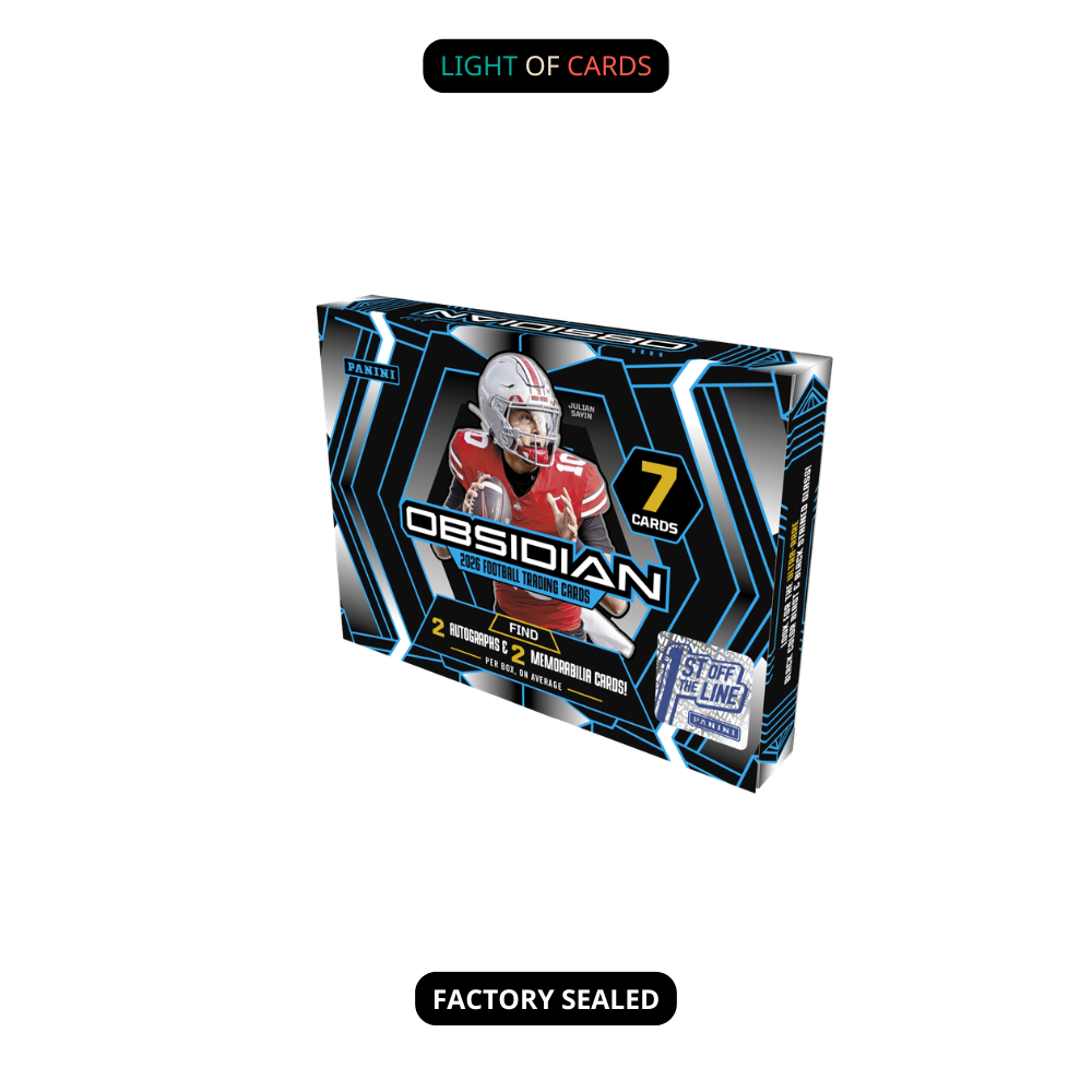 Panini｜1st off the Line 2026 Panini Obsidian Football Trading Card Box