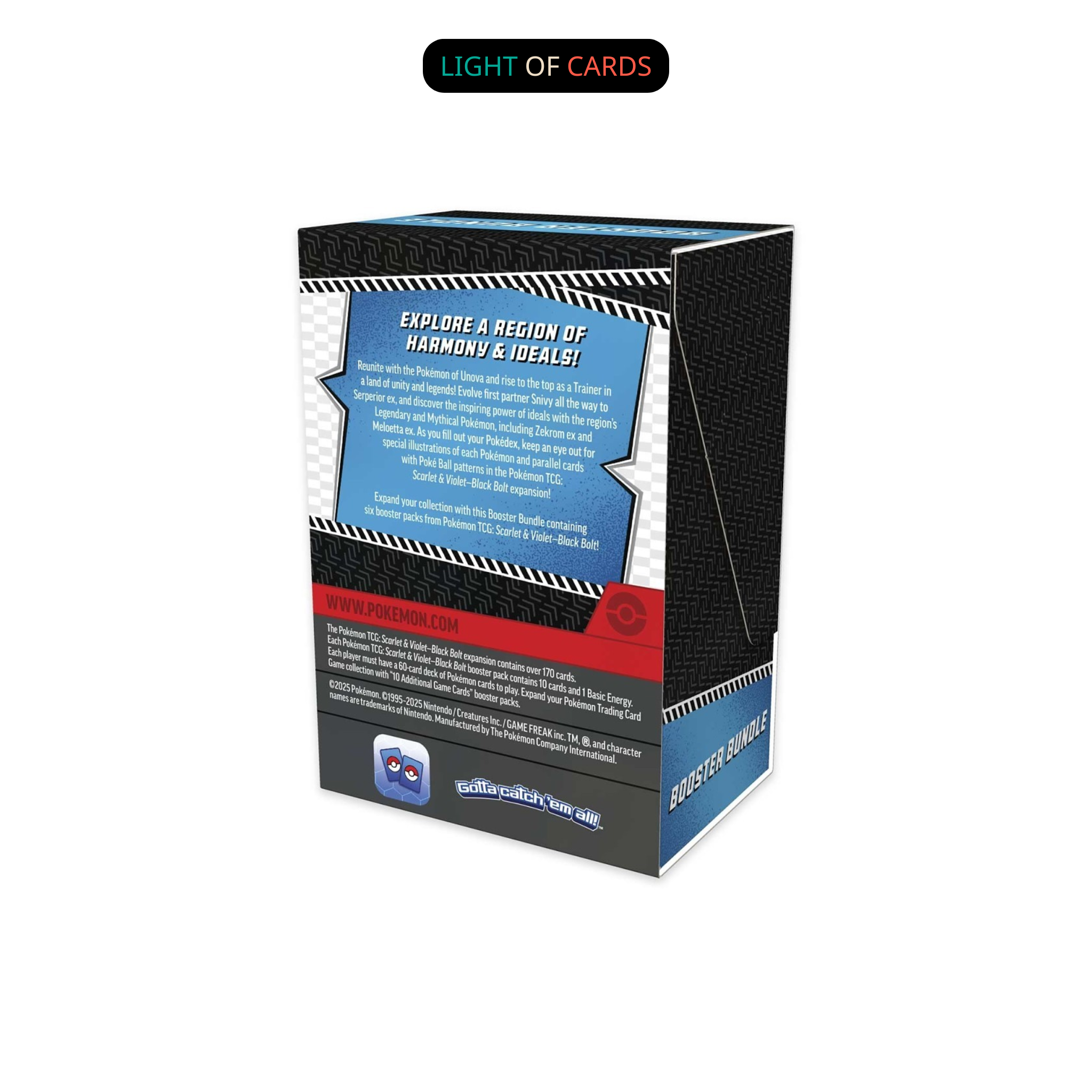 Pokémon TCG - SV11 - Black Bolt Booster Bundle