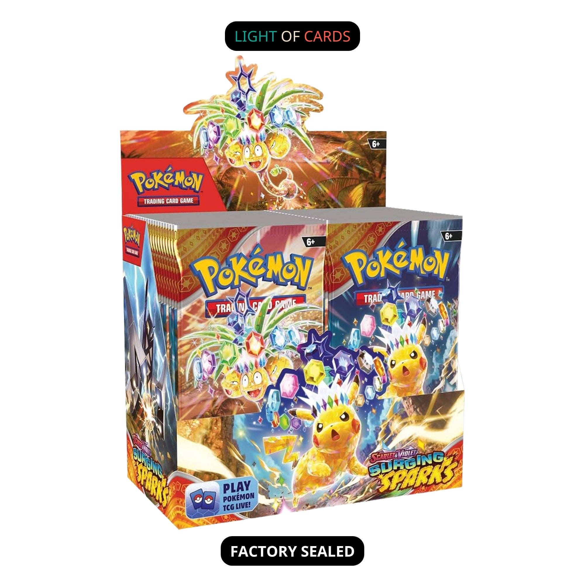 [Sealed] Pokémon TCG - Surging Sparks Booster Bundle - 36 Packs