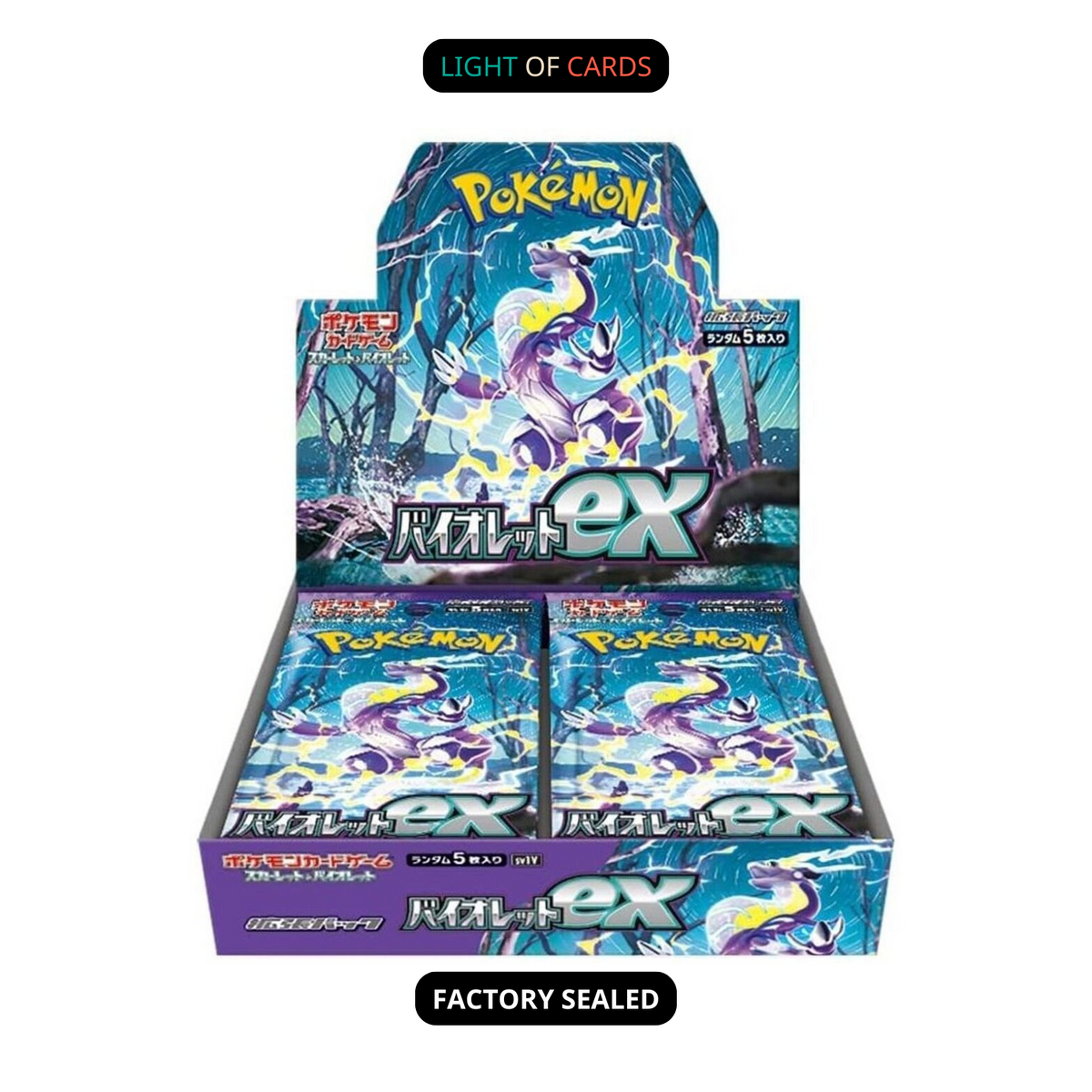 Pokémon TCG  - SV1v - Violet EX - Booster Box - JP