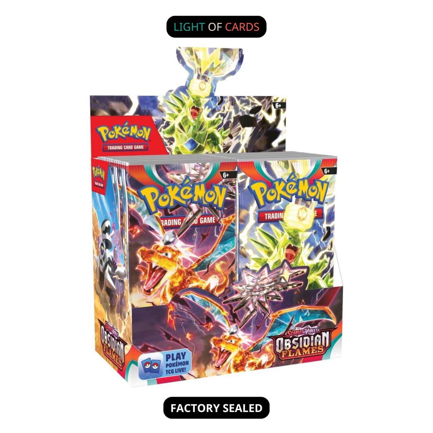 [Sealed] Pokémon TCG - Obsidian Flames Booster Box- 36 Packs