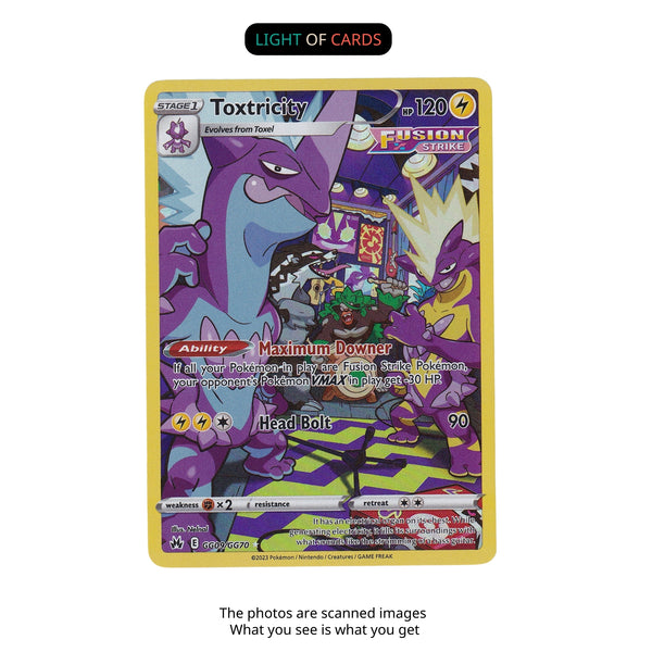 toxtricity pokemon card fusion strike Pokémon TCG - Toxtricity - GG09/GG70 - Holo