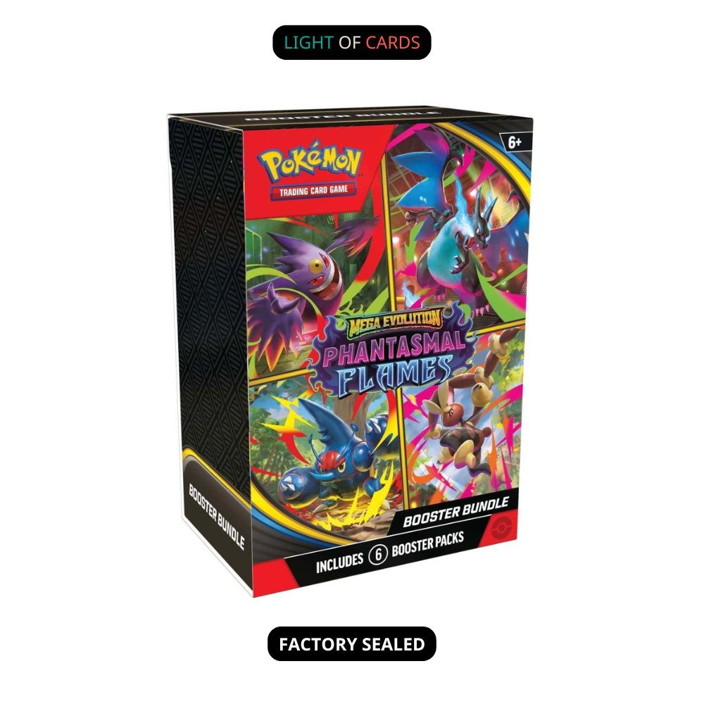 Pokémon TCG - Mega Evolution Phantasmal Flames Booster Bundle