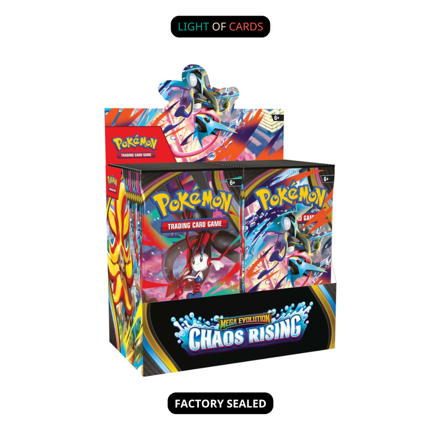 [Sealed] Pokémon TCG - Mega Evolution - Chaos Rising Booster Box
