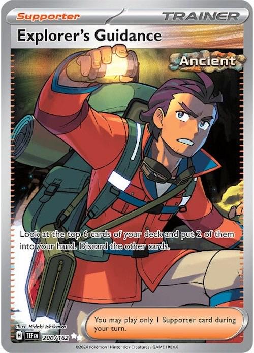 Pokémon TCG - Explorer's Guidance - 200/162 - Temporal Forces