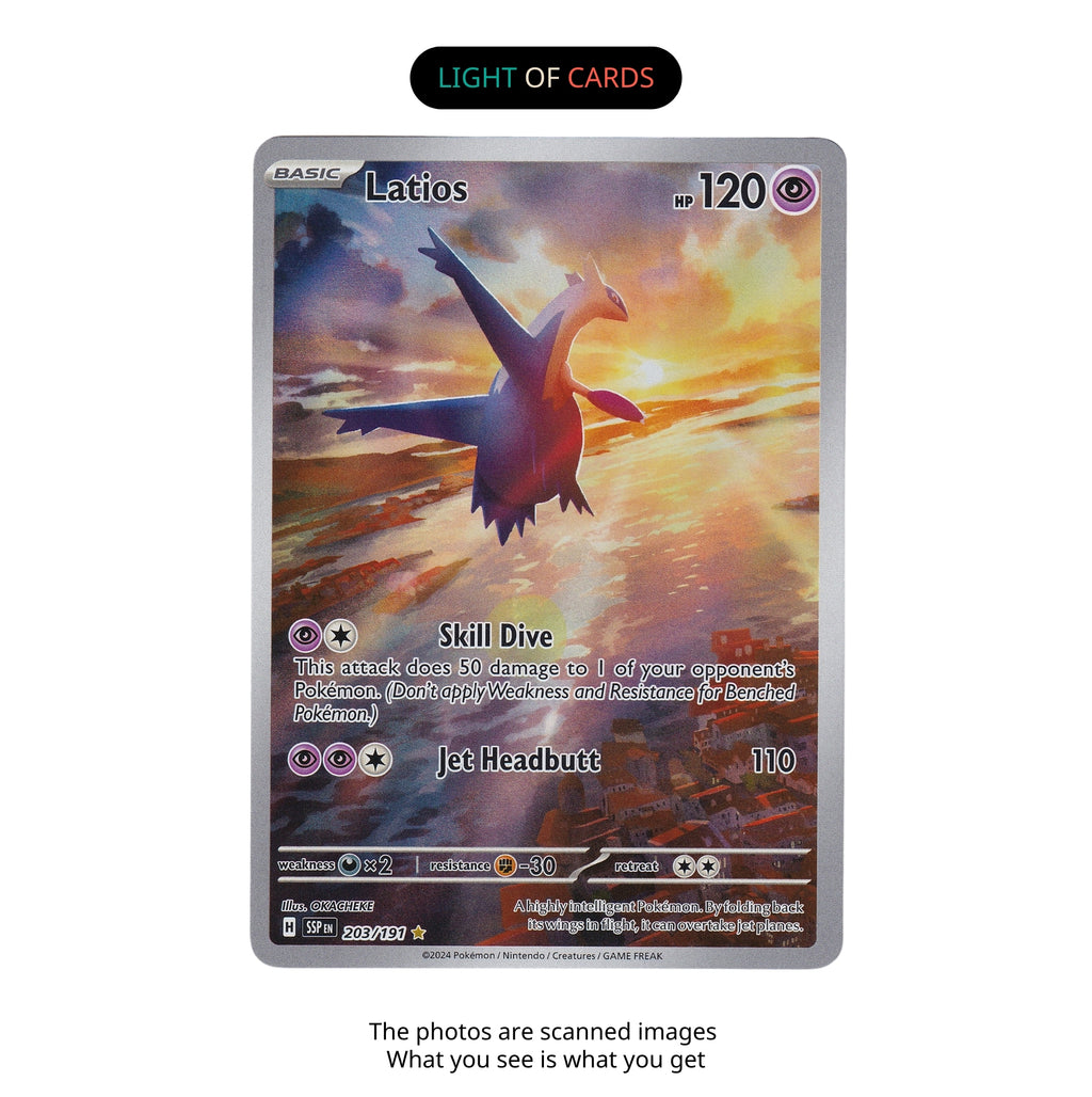 Pokémon TCG - Latios - 203/191 - Illustration Rare - Surging Sparks