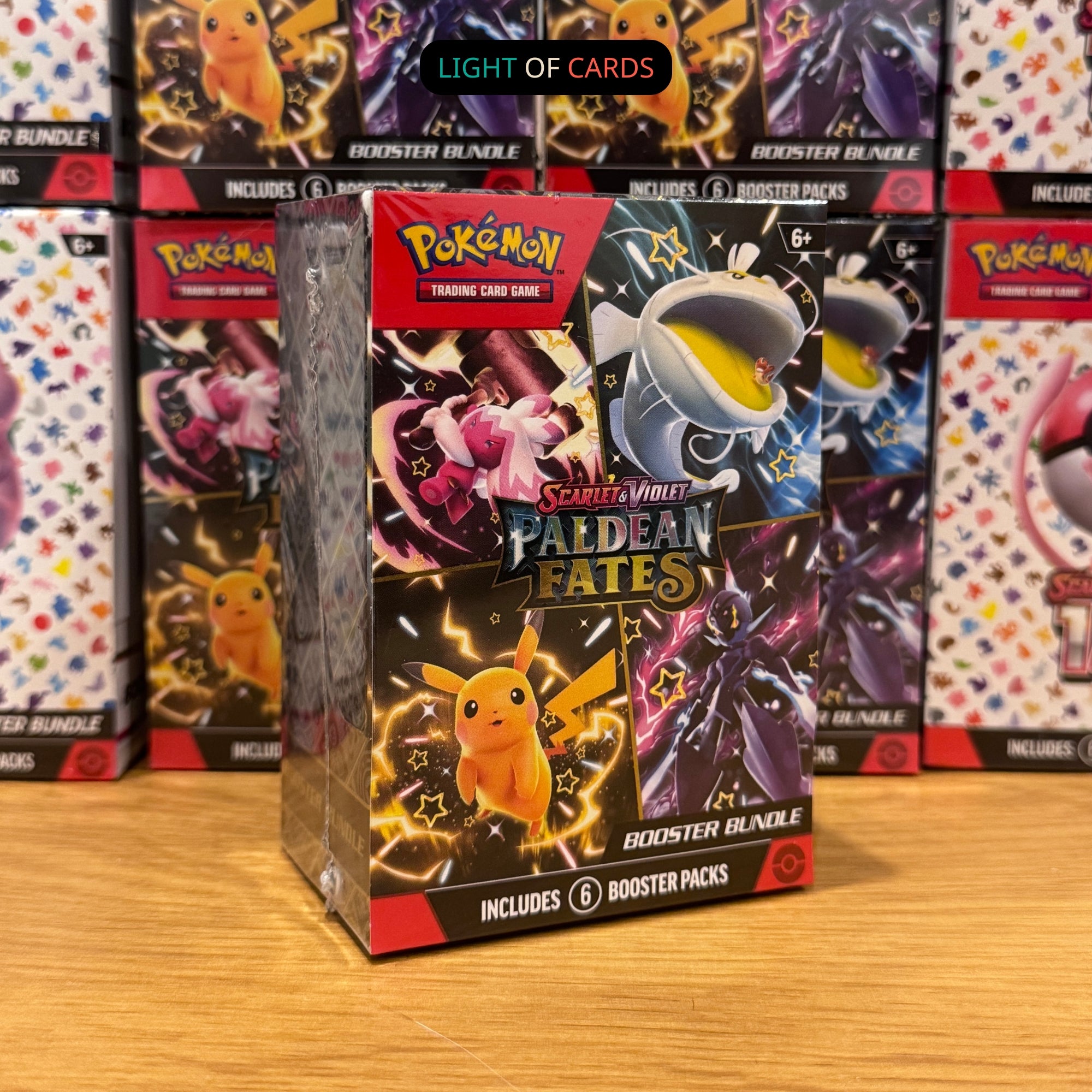 paldean fates booster box release date Pokmon TCG: Scarlet & VioletPaldean Elite Trainer Shed some light and discover sparkling wonders in the Scarlet Paldean Fates booster bundle Display