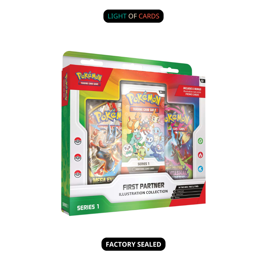 Pokémon TCG - First Partner Illustration Collection - Series 1