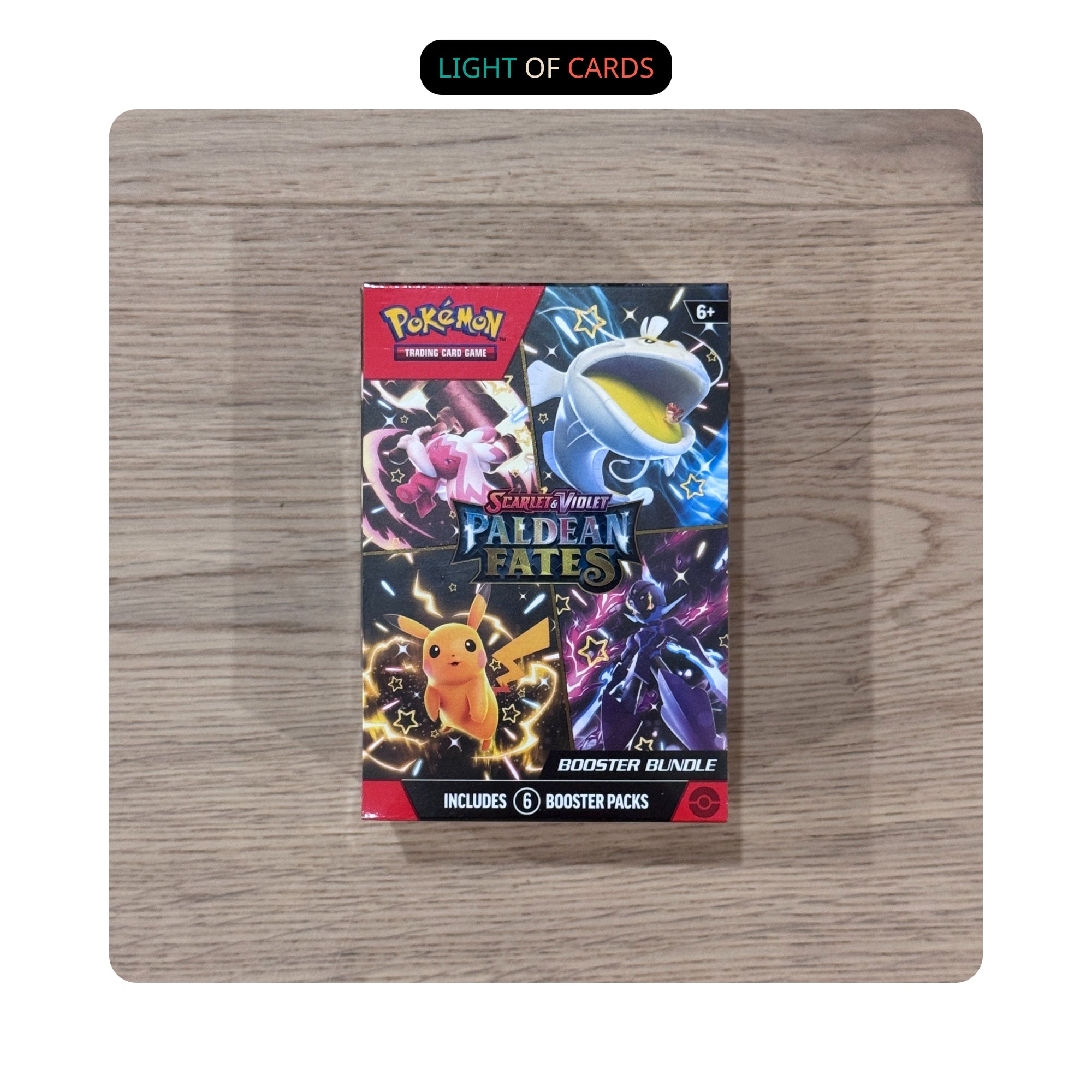 [Sealed] Pokémon TCG - Paldean Fates Booster Bundle - 6 Packs