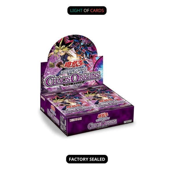 Sealed] YuGiOh TCG - Chaos Origins Box - JP – Light of Cards
