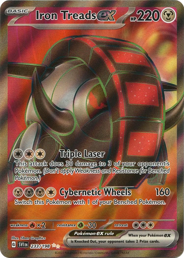 Pokémon TCG - Iron Treads EX - 233/198 - SV Base