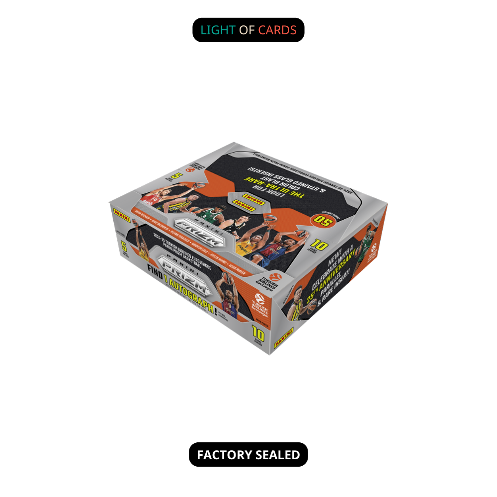 Panini｜2024-25 Panini Prizm Turkish Airlines EuroLeague Trading Card Box