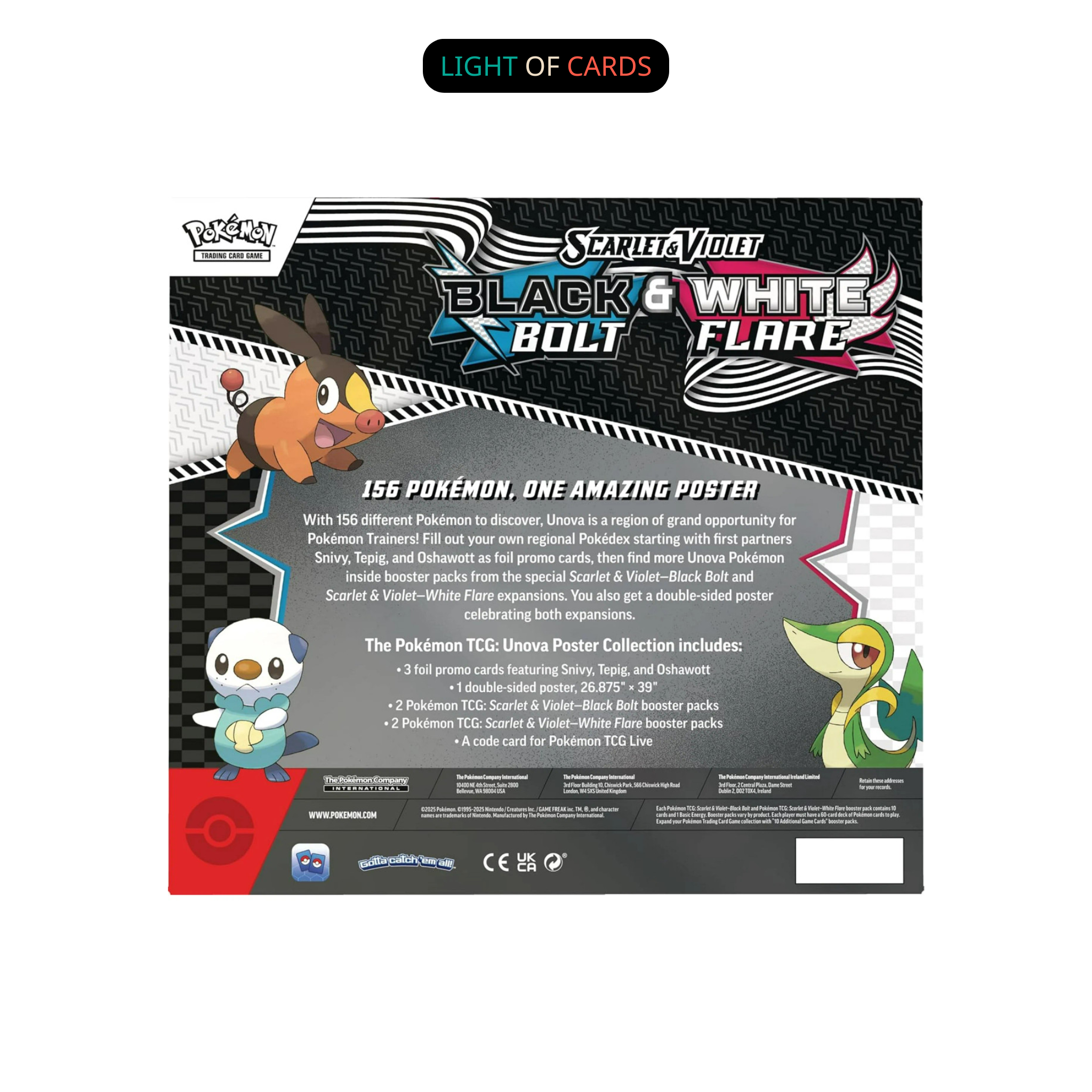 Pokmon TCG - SV11 - Unova Victini Illustration Collection Light of Cards Pokmon TCG - SV11 - Unova Victini Illustration Collection Light of Cards