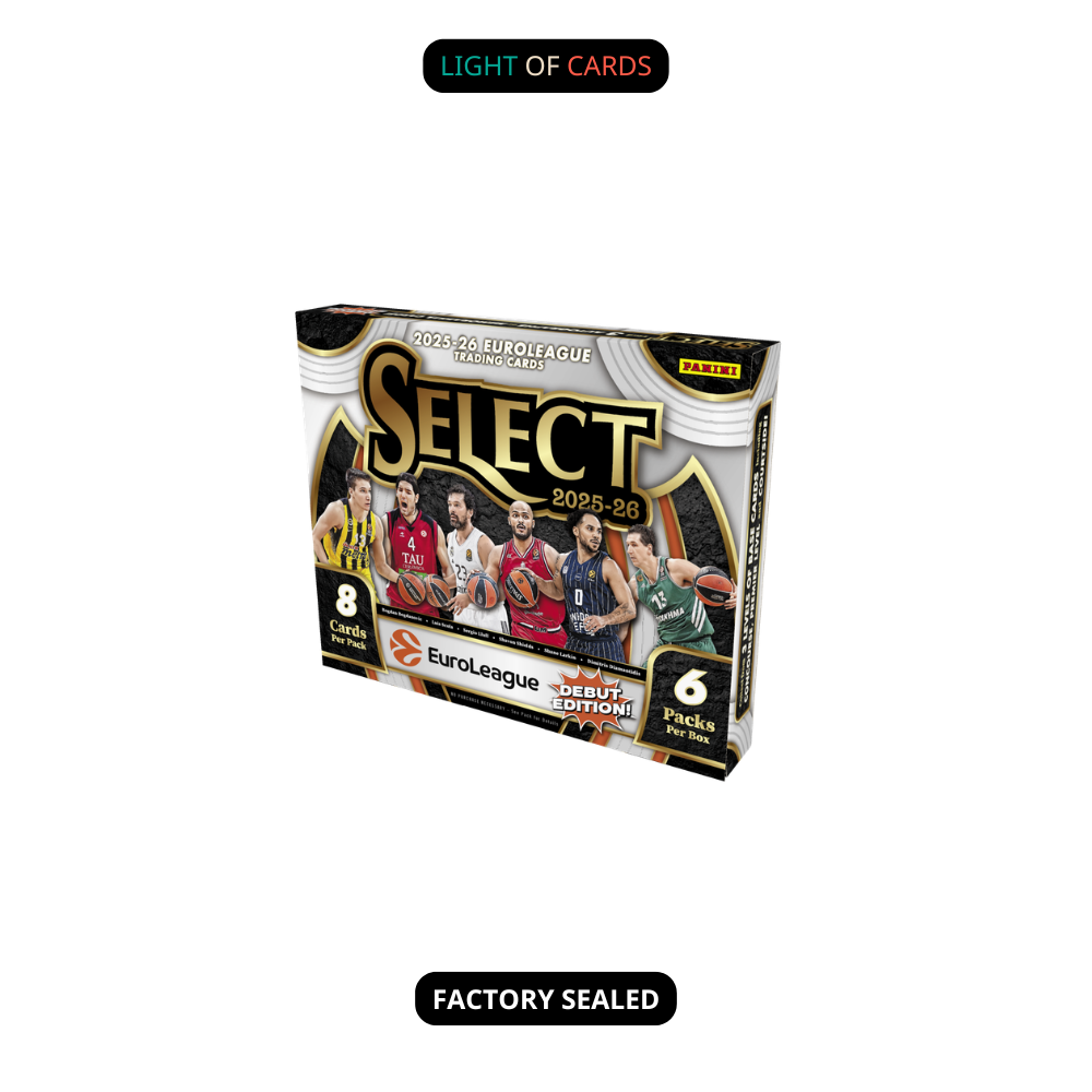 Panini｜2025-26 Panini Select Euroleague Trading Card Box