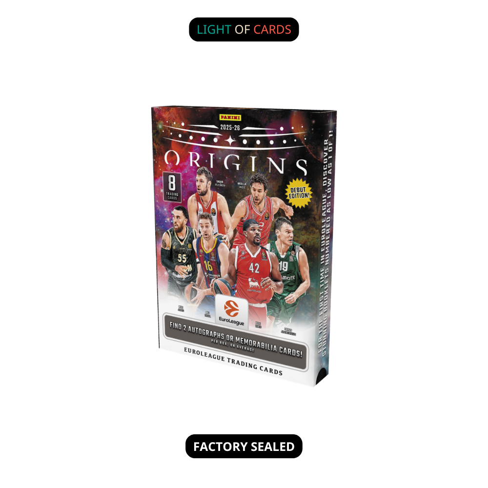 Panini｜2025-26 Panini Origins Euroleague Trading Card Box
