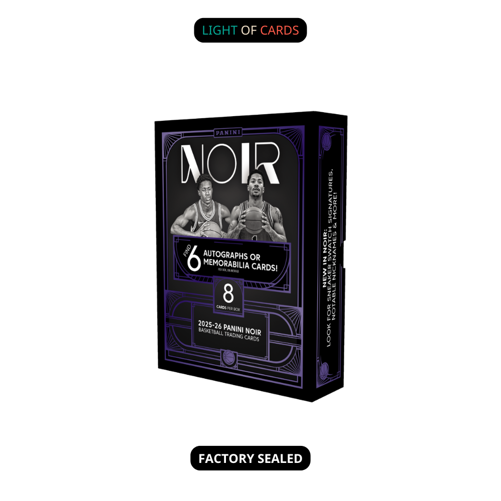Panini｜2025-26 Panini Noir Basketball Trading Card Box