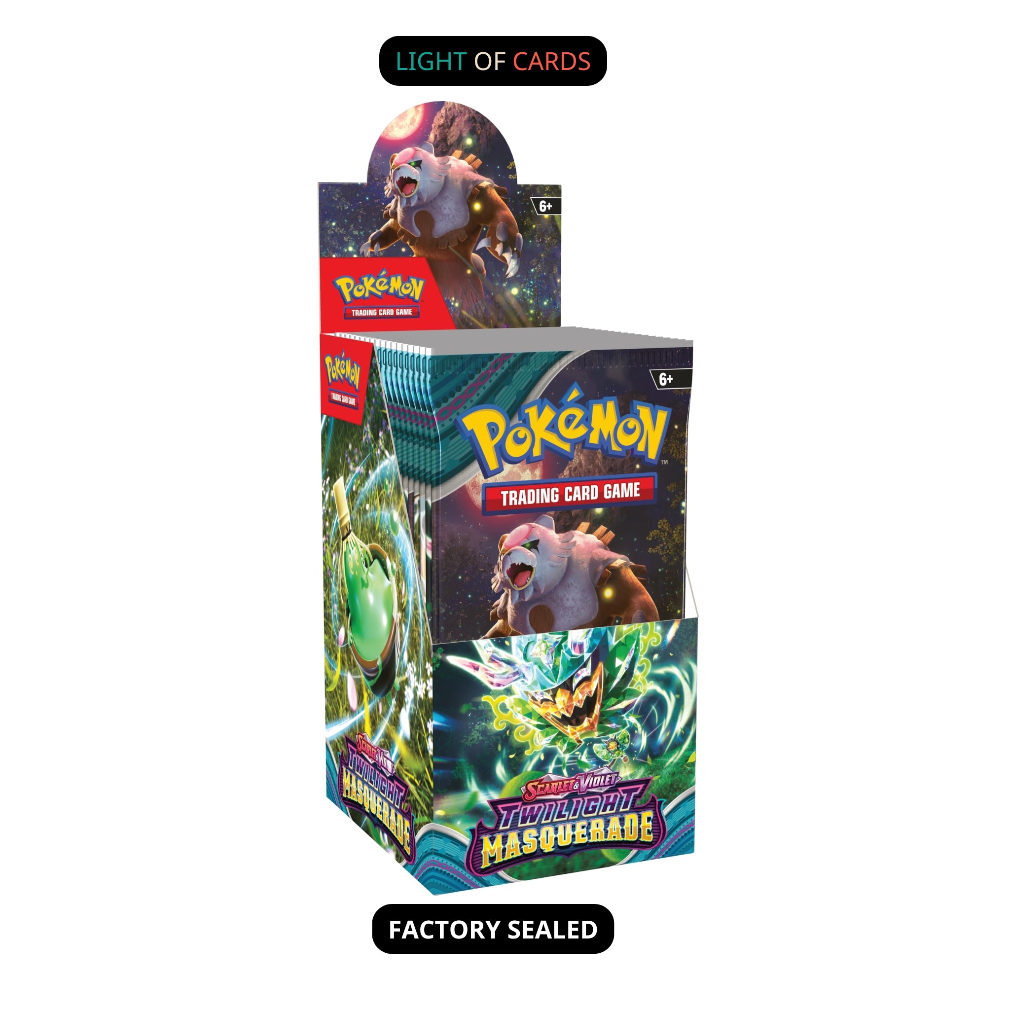 [Sealed] Pokémon TCG - Scarlet & Violet - Twilight Masquerade Booster Bundle