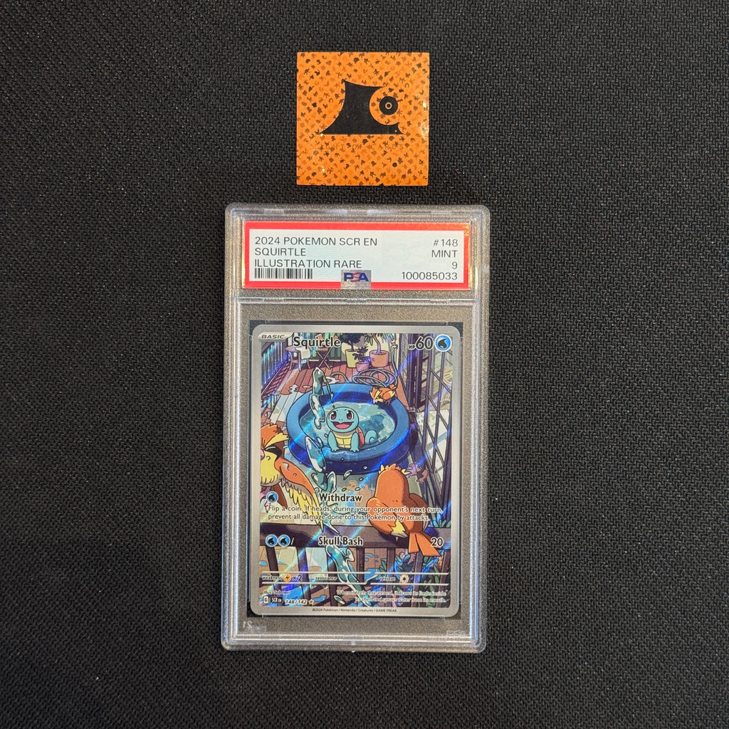[PSA 9] Squirtle - IR - 148/142 - Stellar Crown