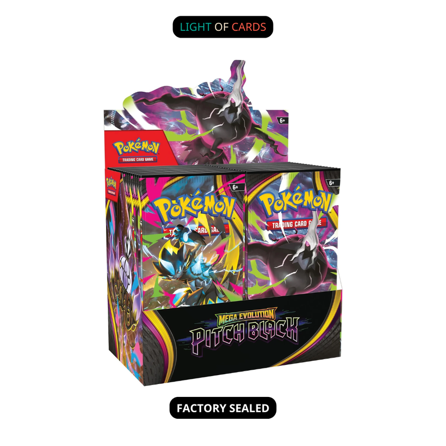 [Sealed] Pokémon TCG - Mega Evolution - Pitch Black Booster Box