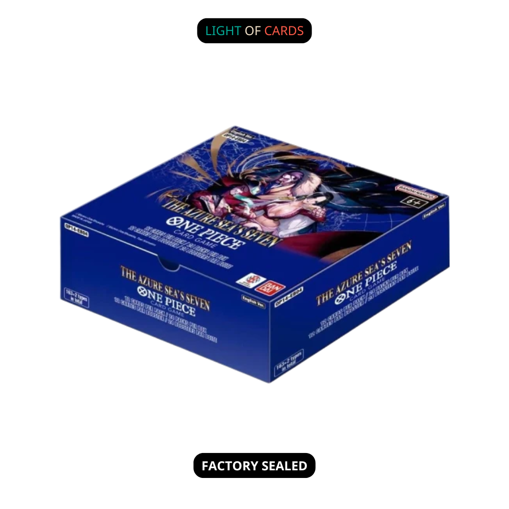 One Piece｜OP-14 The Azure Sea's Seven – Booster Box - EN