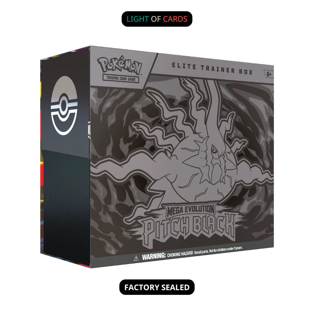 [Sealed] Pokémon TCG - Mega Evolution - Pitch Black Elite Trainer Box