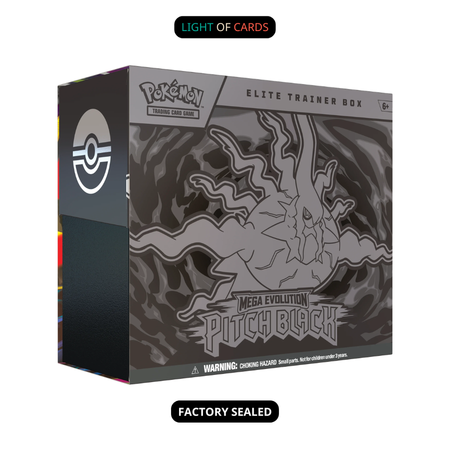 [Sealed] Pokémon TCG - Mega Evolution - Pitch Black Elite Trainer Box