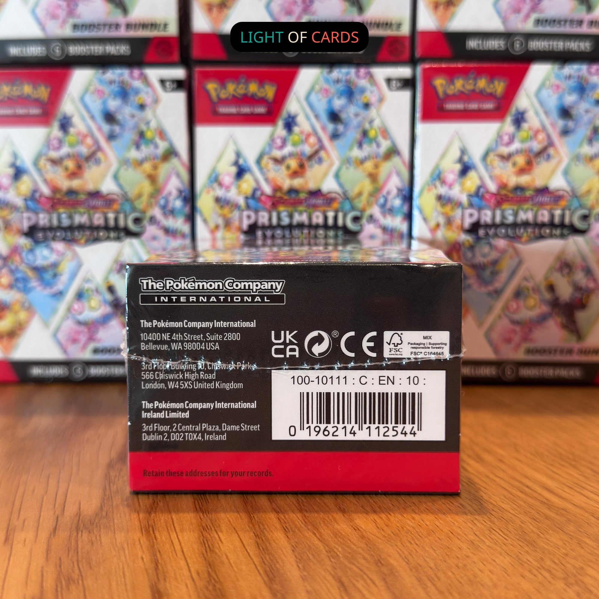 [Sealed]Pokemon TCG - Scarlet & Violet -  Prismatic Evolutions Booster Bundle