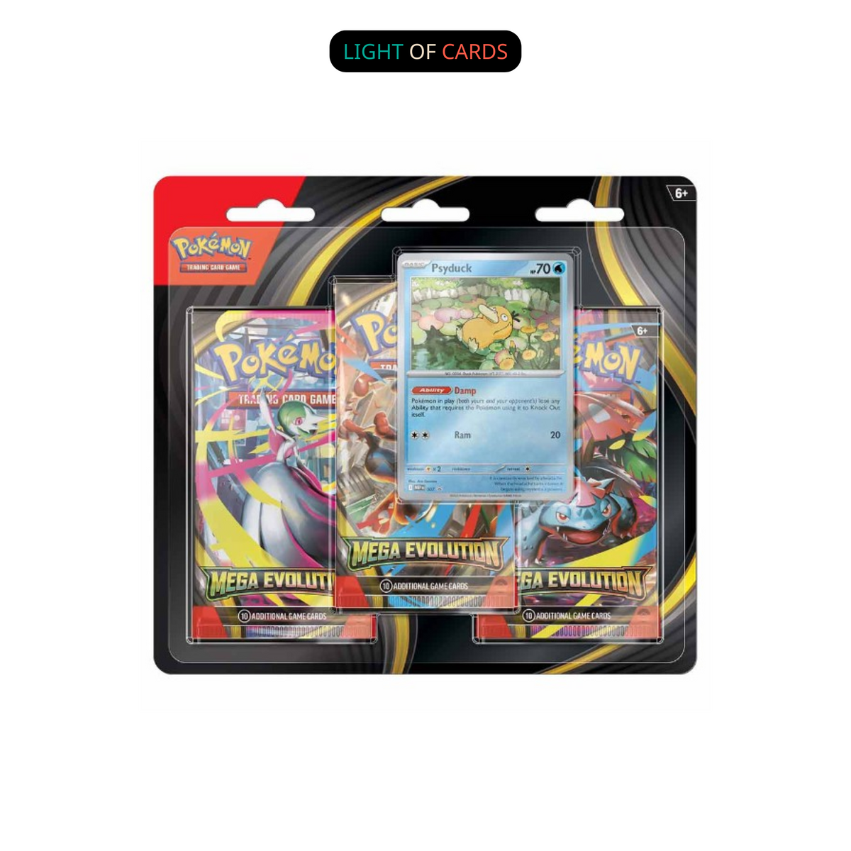 [Pre-Order] Pokémon TCG - Mega Evolution Three Booster Blister
