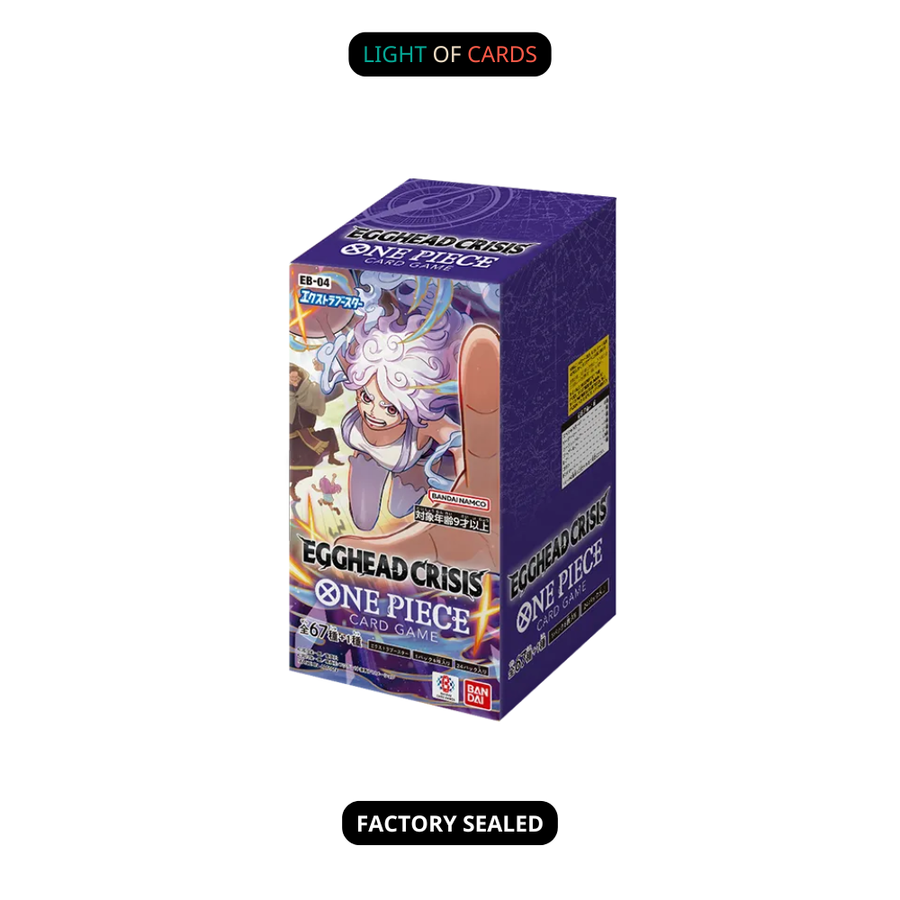 One Piece｜EB-04 Egghead Crisis Extra Booster Box - JP