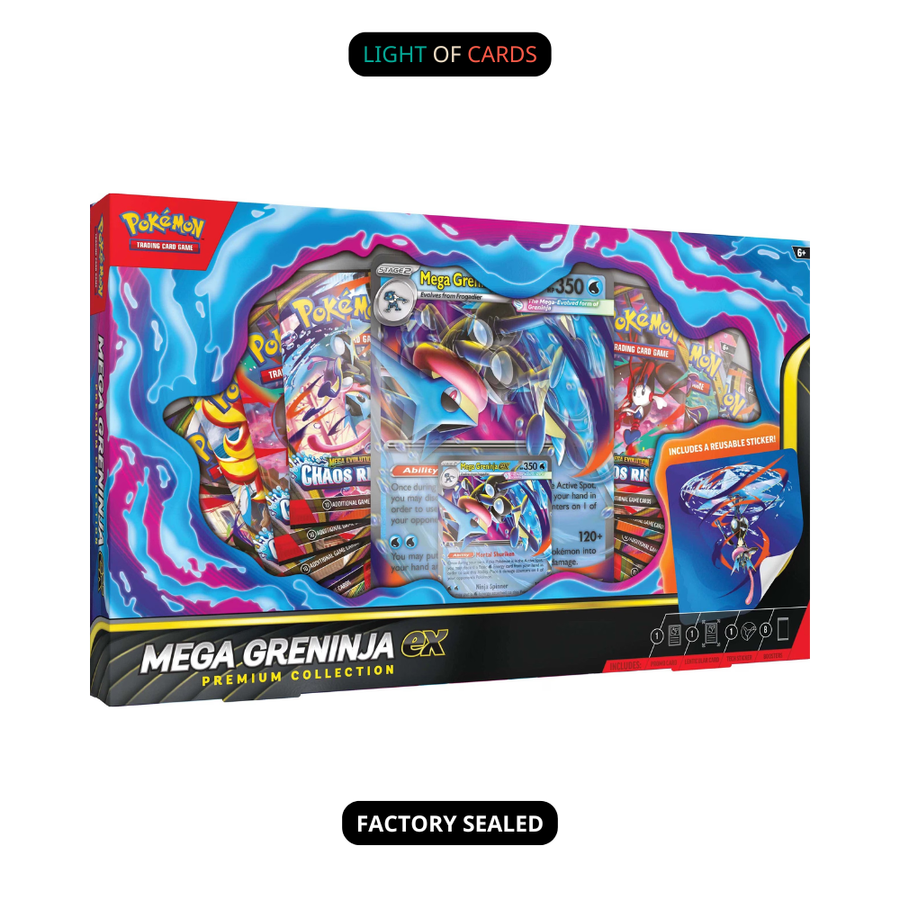 Pokémon TCG - Mega Evolution - Mega Greninja ex Premium Collection