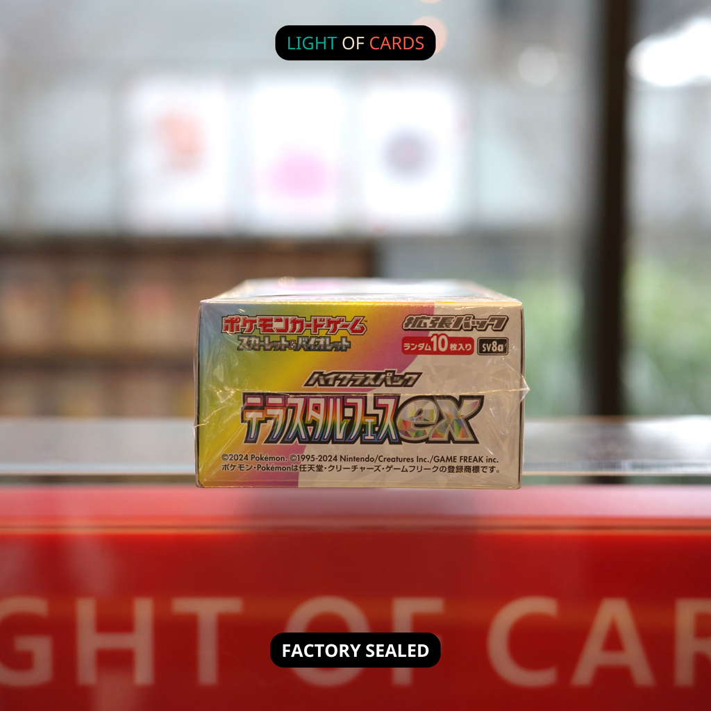 terastal festival booster box jp Pokémon TCG - SV8a - Terastal Festival - Booster Box