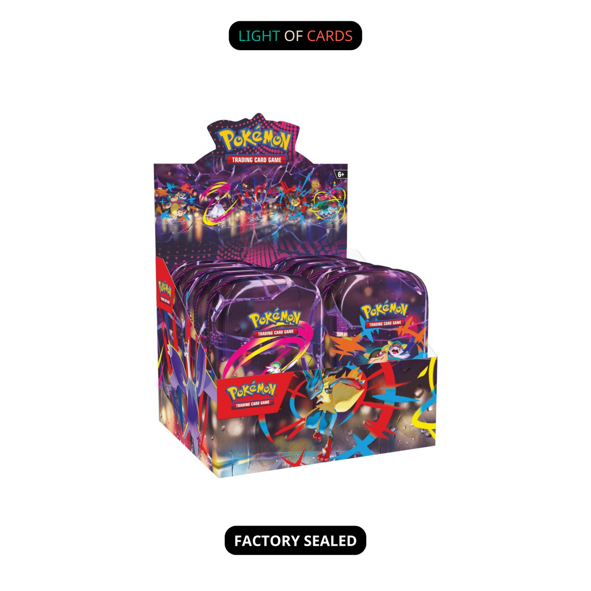 [Pre-Order] Pokémon TCG - Mega Heroes Mini Tin Display